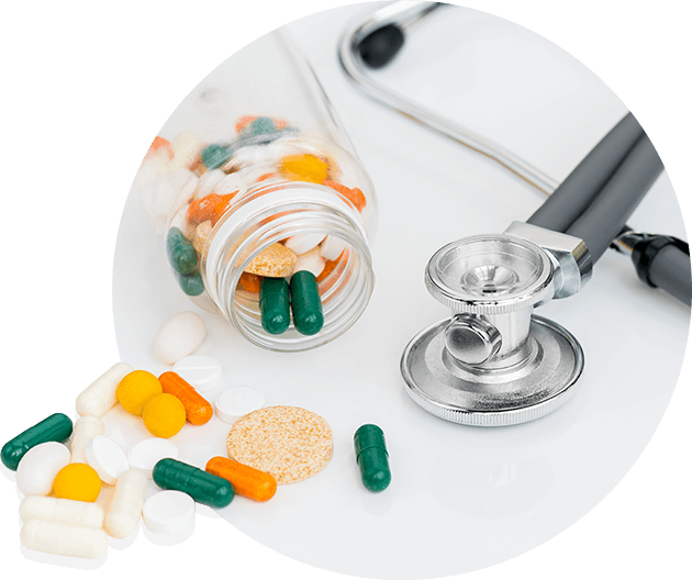 Pharmaceutical products and lab equipment